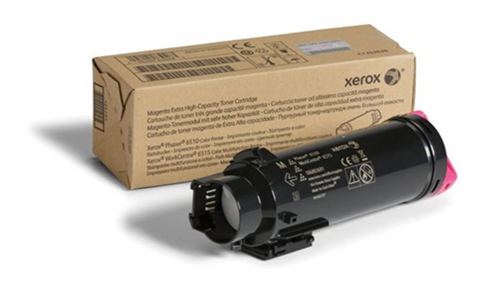 Xerox 106R03694 Phaser 6510 / WorkCentre 6515 Ekstra Yüksek Kapasiteli Magenta (Eflatun) Toner (4.300 Sayfa)