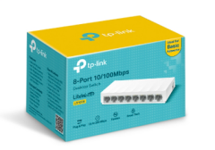 TP-Link LS1008 8 Port 10/100 Mbps Ethernet Switch Plastik Kasa Yönetilemez Masaüstü Switch