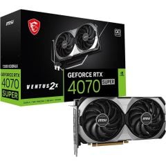 MSI GeForce RTX 4070 Super Ventus 2X OC 12GB GDDR6X 192Bit DX12 PCIe Ekran Kartı (3xDP, 1xHDMI)