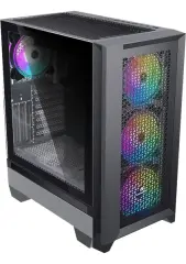 MSI MAG FORGE M100A D60 Akrilik Yan Panel 600W 80+ Bronze Psu Atx Oyuncu Kasa