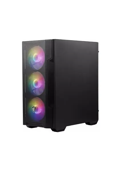 MSI MAG FORGE M100A D60 Akrilik Yan Panel 600W 80+ Bronze Psu Atx Oyuncu Kasa