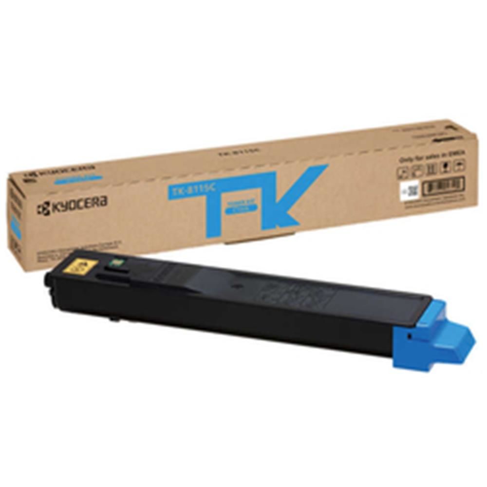 Kyocera TK-8115C Cyan Mavi Orijinal Fotokopi Toner Kartuşu