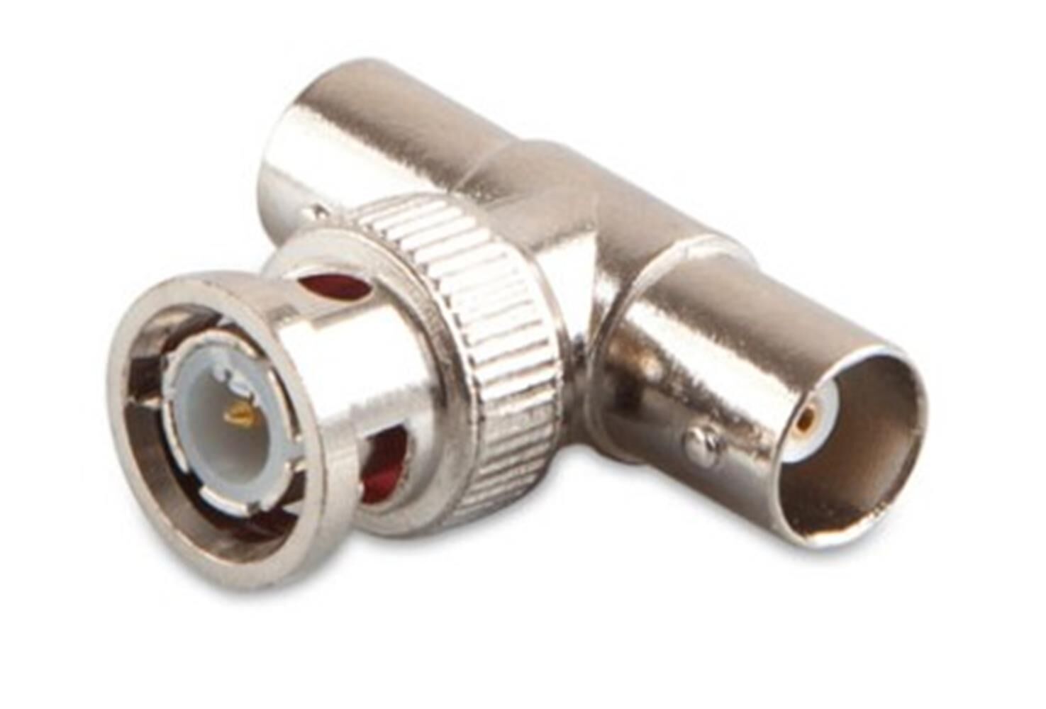 S-link SL-BN40 BNC Erkek - 2x BNC Dişi T Tipi Çoklayıcı Konnektör 10'lu Paket