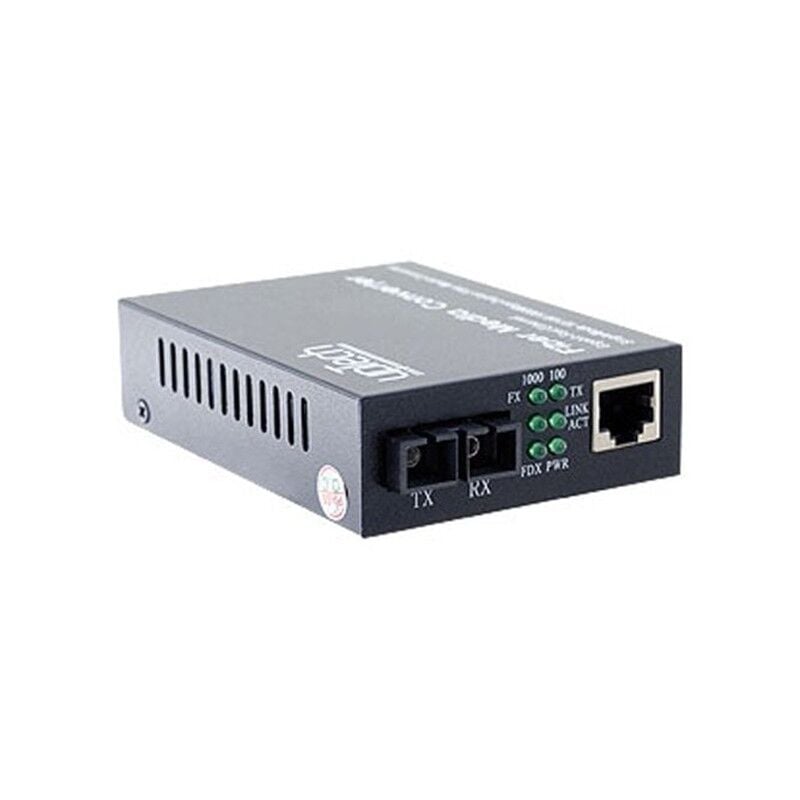 Uptech KX1051 10/100 Mbps Multi-Mode Duplex SC Fiber Medya Dönüştürücü (Media Converter)