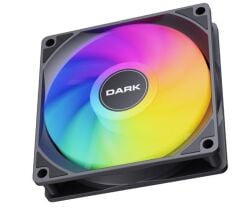 Dark DKCF126F 120mm Fixed RGB (FRGB) 1200 RPM 36 CFM Sessiz Siyah Kasa Fanı
