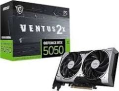 8 GB MSI RTX 5050 VENTUS 2X OC GDDR6 128B DX12 PCIE 5.0 X16 (3XDP 1XHDMI)
