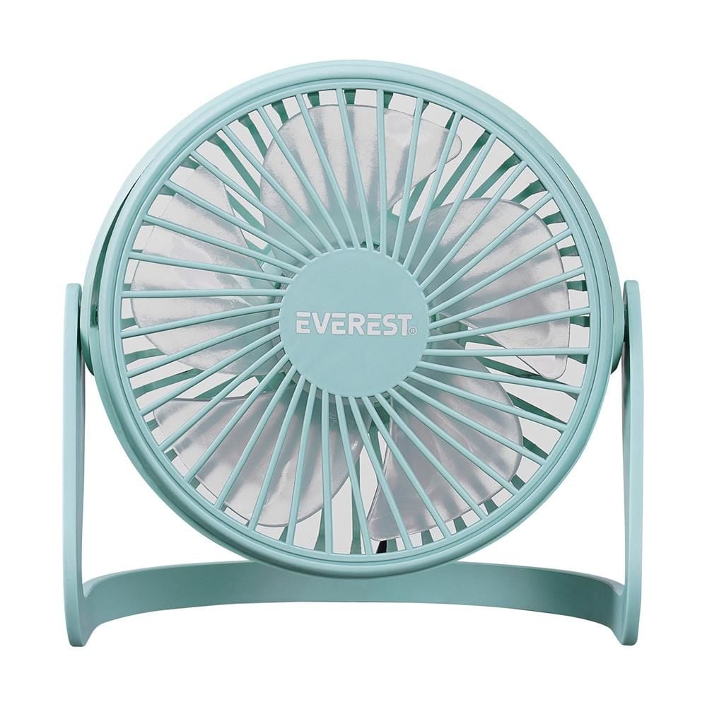 Everest EFN-505 Masaüstü Turkuaz USB Fan (145mm x 141mm x 105mm)