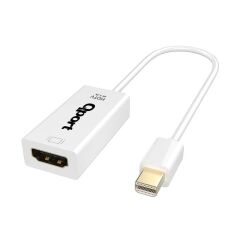 QPORT Q‑DP‑HDM Mini DisplayPort to HDMI Çevirici Adaptör 15 cm Kablosu Full HD