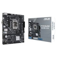 Asus Prime H610M-K D4 Intel H610 Chipset 3200MHz DDR4 Soket 1700 mATX ARGB M.2 HDMI D-Sub Anakart