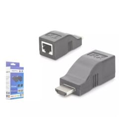 Hadron HDX1359 HDMI Extender 30 Metre 4K/2K/1080p (RJ45 CAT5e/6 Üzerinden) - Siyah