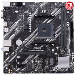 Asus Prime A520M-K AMD A520 Soket AM4 DDR4 4600MHz(OC) M.2 Micro-ATX Anakart