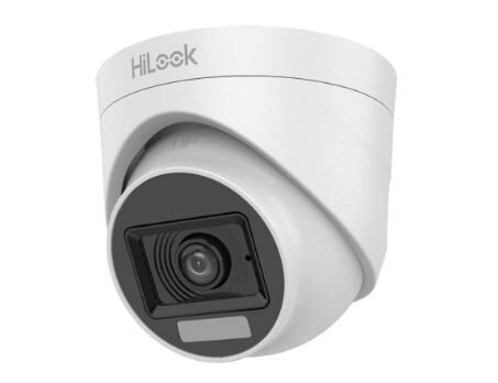 HiLook THC-T157-LPS 5MP 2.8mm Smart Hybrid Light Sesli ColorVu Analog HD Dome Kamera