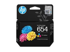 HP 654 Üç Renkli (Cyan/Magenta/Yellow) Orijinal Mürekkep Kartuşu - 7FP38UE