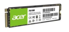 Acer FA100 512GB M.2 NVMe PCIe Gen3 x4 SSD 3200/2200MB/s Yüksek Hızlı Dahili SSD Disk