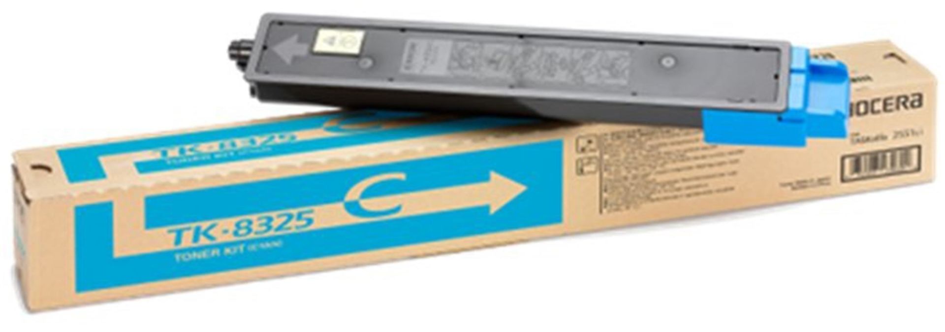 Kyocera TK-8325C Cyan (Çivit Mavisi) Orijinal Fotokopi Toneri (12.000 Sayfa)