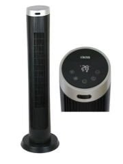 Altus AL 40 TFB — Kule Tipi Vantilatör, 45 W AC motor, 3 kademeli hız, 1–12 saat zamanlayıcı, uzaktan kumanda, siyah/ekru (model: AL 40 TFB)