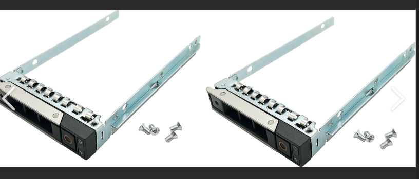 Dell PowerEdge R760 3.5'' Disk Yuvası İçin 2.5'' HDD/SSD Çevirici Adaptör Kızağı BK-SR35