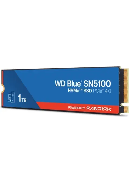 1TB WD BLUE SN5100 M.2 NVME 7100/6700MB/s WDS100T5B0E SSD