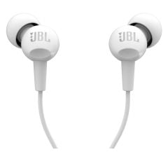 JBL C100SI Kulak İçi Mikrofonlu Kulaklık Beyaz