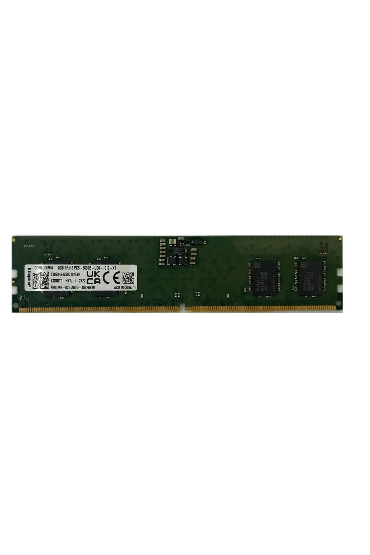 Kingston 8GB 5600MHZ PC RAM - KGDGT0-HYA-K PC Ram