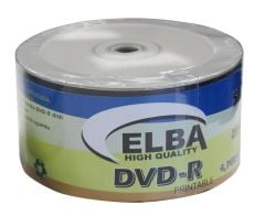 Elba DVD-R 4.7GB 120min 16X Printable 50’li Shrink