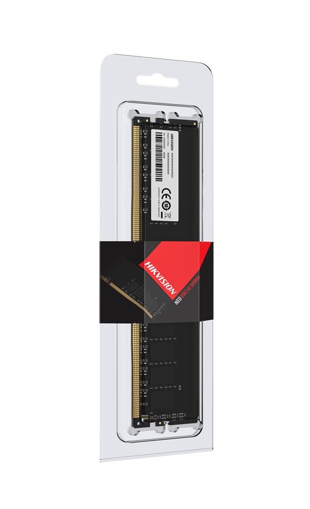 Hikvision 4GB DDR3 1600 MHz 240‑Pin CL11 1.5 V Non‑ECC Unbuffered UDIMM Desktop PC RAM