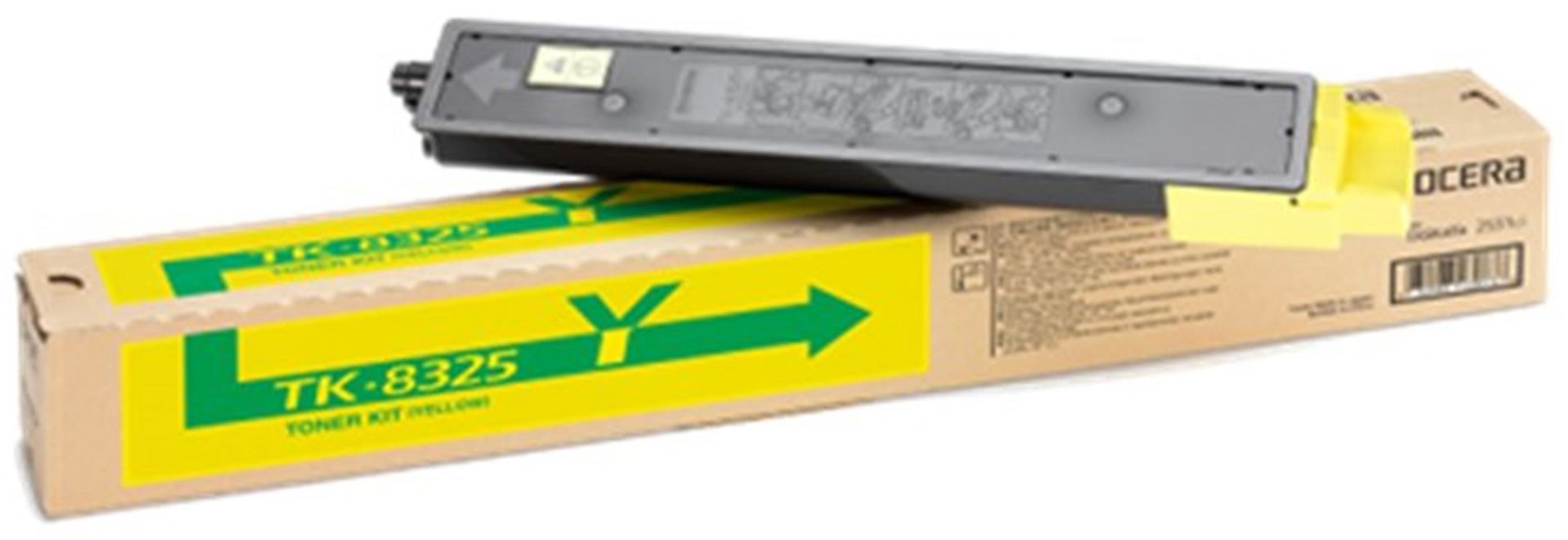 Kyocera TK-8325Y Yellow (Sarı) Orijinal Fotokopi Toneri (12.000 Sayfa)