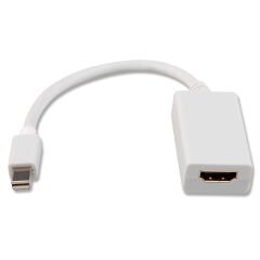 Qport Q-DP-HDM Mini DisplayPort to HDMI 4K 30Hz Aktif Dönüştürücü Adaptör