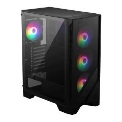 MSI MAG FORGE 120A AIRFLOW Temperli Cam 6x120mm Auto-RGB Fan USB 3.2 ATX Mid-Tower Gaming Kasa