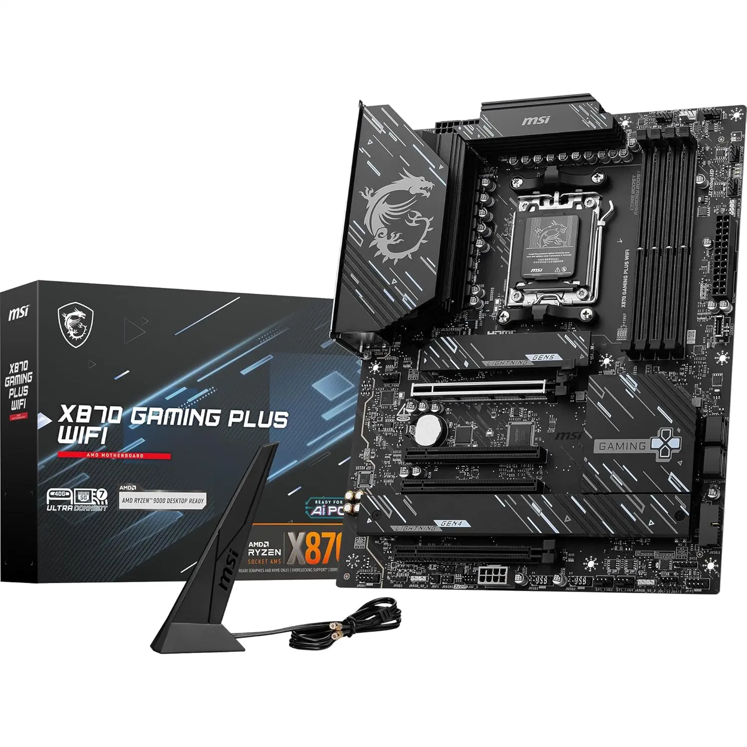 MSI X870 GAMING PLUS WIFI DDR5 8200(OC)MHz