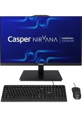 Casper Nirvana A90.1362-BE00A-V-S Siyah i7 13620H 16GB RAM 500GB 23.8'' W11 Home Pivot All In One