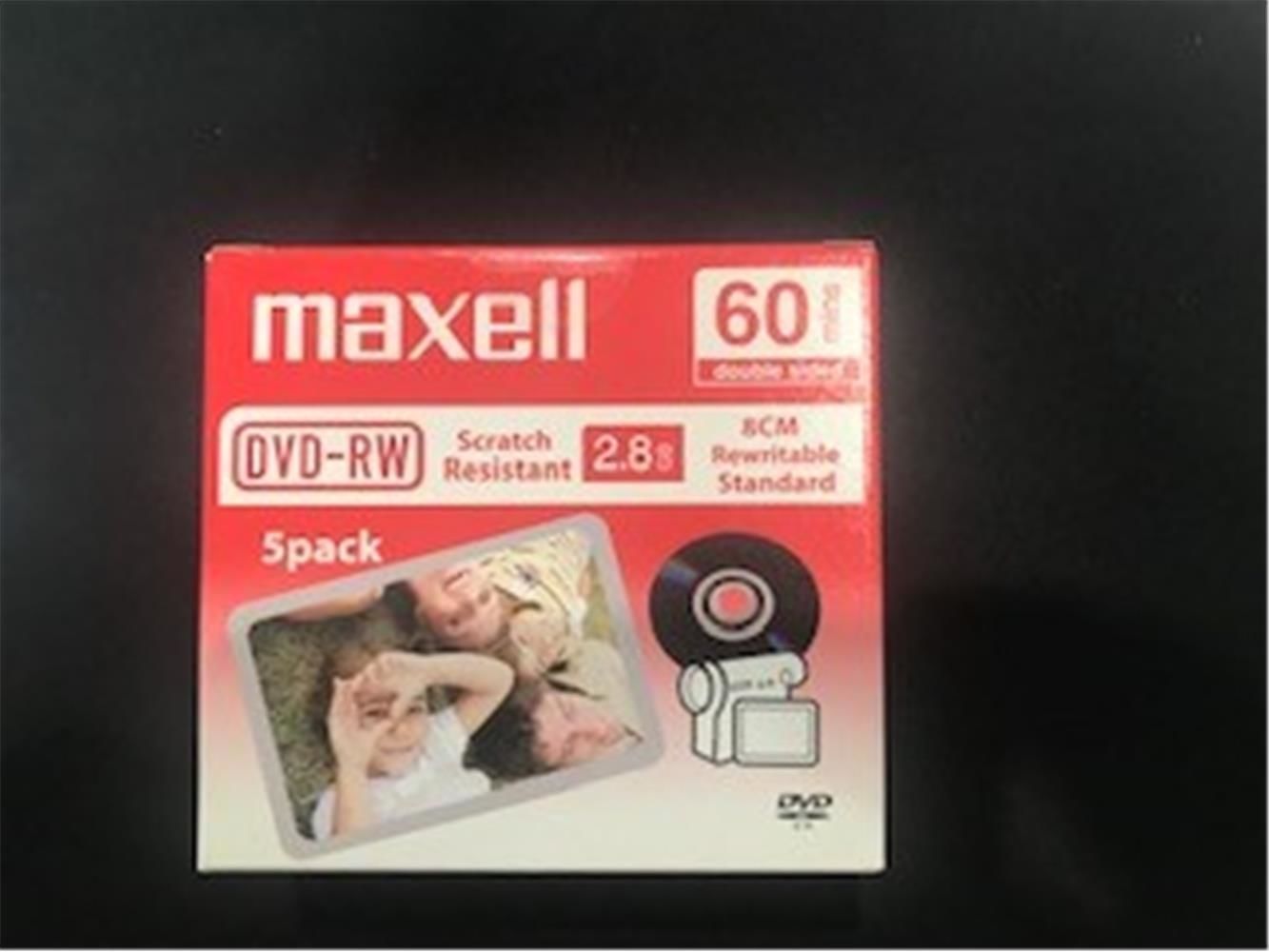 Maxell DVD-RW 2.8GB 8cm Rewritable Standart Kamera DVD