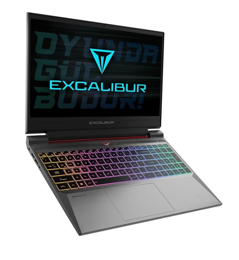 Casper Excalibur G880 Intel Core i7-13620H 16GB 1TB SSD RTX 5060 8GB 15.6'' 165Hz FreeDOS Oyuncu Bilgisayarı (G880.1362-BQ60X-C)