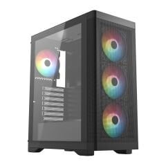 Frisby FC-9480G 600W 80+ Bronze Dahili PSU 4x120mm RGB Fan Mesh Panel Gaming Bilgisayar Kasası